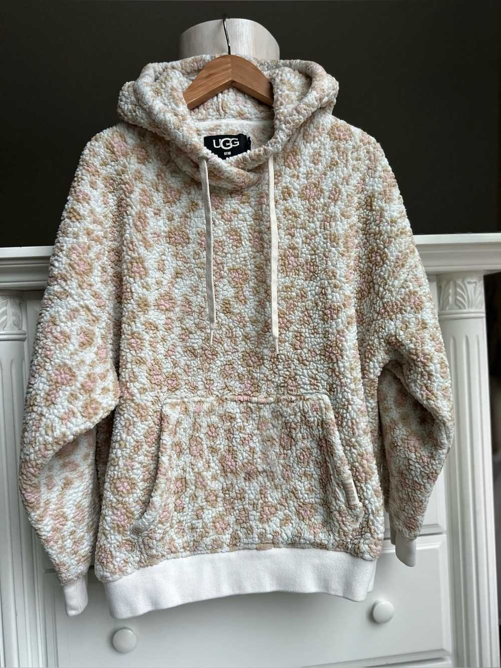 UGG RTW Sherpa Fleece Hoodie Size S
